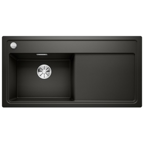 BLANCO ZENAR XL 6 S mosogató fekete távműködtetővel balos
